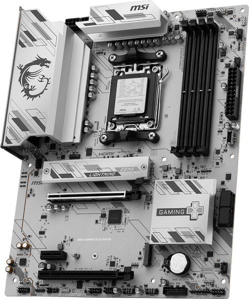 MSI B850 Gaming Plus WiFi6E motherboard official MSI product image