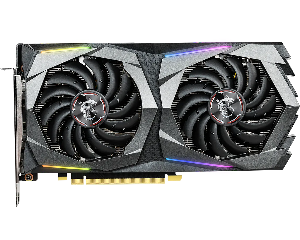 MSI GeForce GTX 1660 SUPER GAMING X 6GB front view
