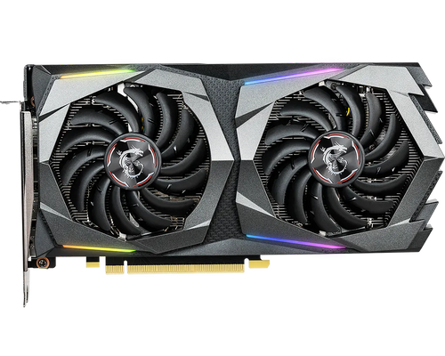 MSI GeForce GTX 1660 SUPER GAMING X 6GB front view