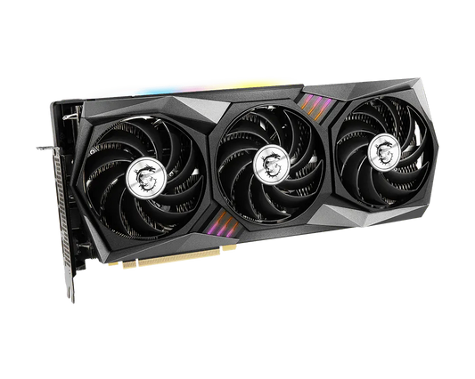 MSI GeForce RTX 3070 GAMING X TRIO front triple-fan view