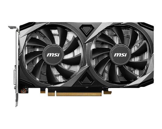 MSI RTX 3050 VENTUS 2X XS 8G OC original front product image