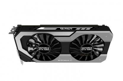 Palit GTX 1060 Super JetStream 6GB original front product image, matching-model reference