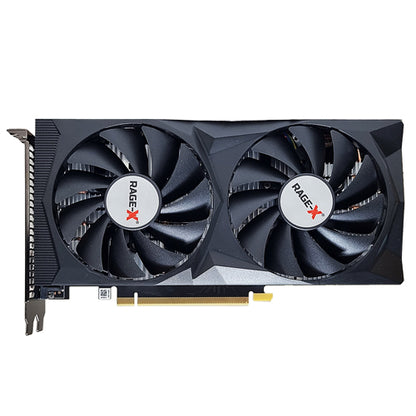RAGE-X GeForce RTX 2060 SUPER 8GB dual fan graphics card front view