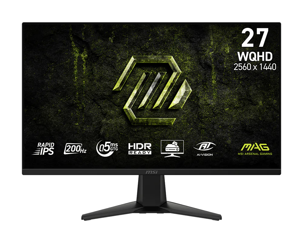 MSI MAG 275QF E20 27″ WQHD 200Hz Rapid IPS Gaming Monitor