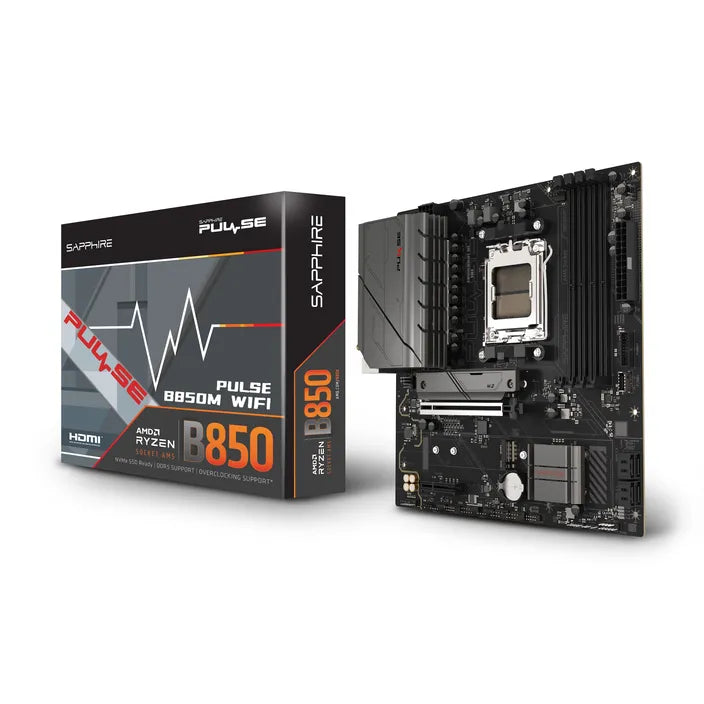 Sapphire Pulse B850M WiFi motherboard product image