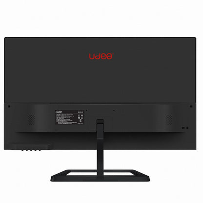 UDEA EDGE 24UH2 75Hz monitor rear view with HDMI DVI VGA