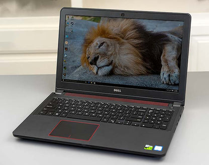 Dell Inspiron 15 7559 gaming laptop with 256GB SSD configuration reference