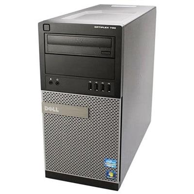 Dell OptiPlex 790/390/990 Tower Core i3 2nd Gen used desktop PC with 4GB RAM and 250GB HDD