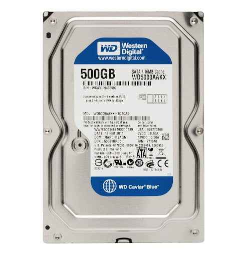 500GB HDD – Used System Pulled Desktop PC Hard Drive