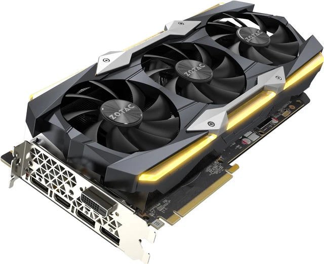 ZOTAC GTX 1080 Ti AMP Extreme Core Edition 11GB angle view