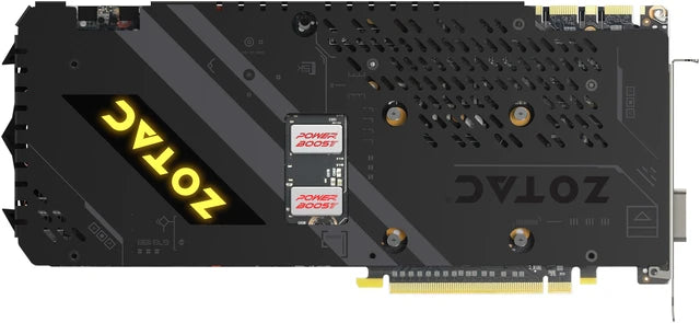 ZOTAC GTX 1080 Ti AMP Extreme Core Edition 11GB back view