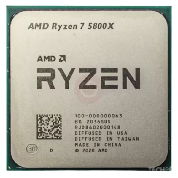 AMD Ryzen 7 5800X 8-Core, 16-Thread Unlocked Desktop Processor Used