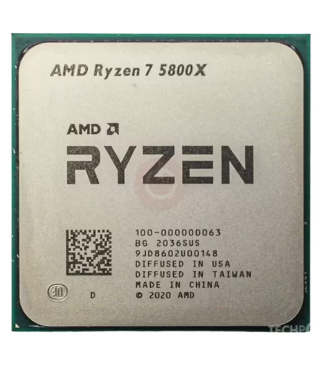 AMD Ryzen 7 5800X 8-Core, 16-Thread Unlocked Desktop Processor Used