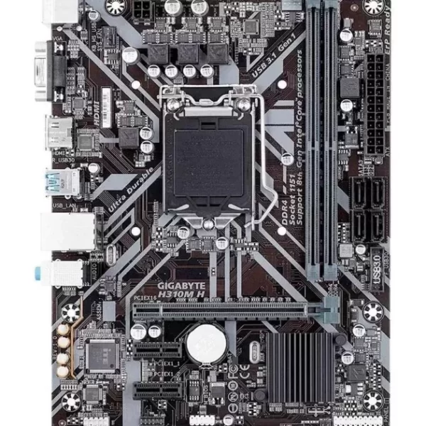 Gigabyte H310M H 2.0 LGA1151 Micro-ATX Motherboard