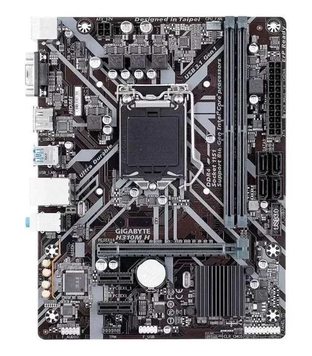 Gigabyte H310M H 2.0 LGA1151 Micro-ATX Motherboard